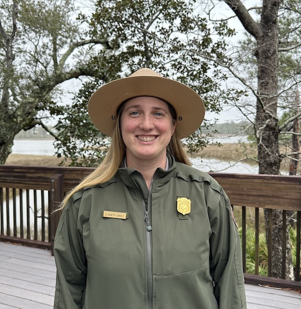 Elizabeth Shadle is a biological technical for the Gulf Shotes Islands Seashore National Park.